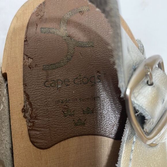 CAPE CLOGS IN SILVER METALLIC - Picture 8 of 8